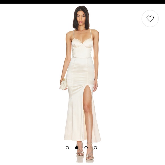 Nana Jacqueline - Angelique Bow Dress (Pink) Size large - NWT - Picture 4 of 9